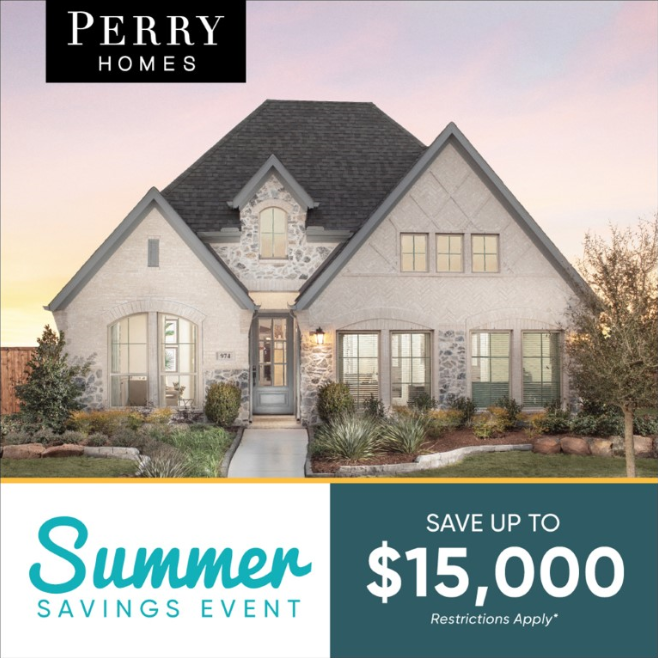 Perry Homes Prairie Oaks Community